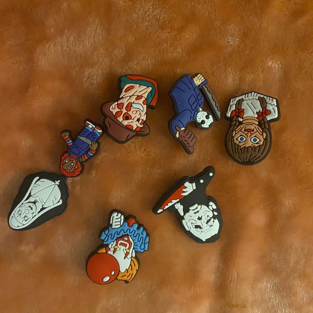 Horror Movie Character Shoe Charms